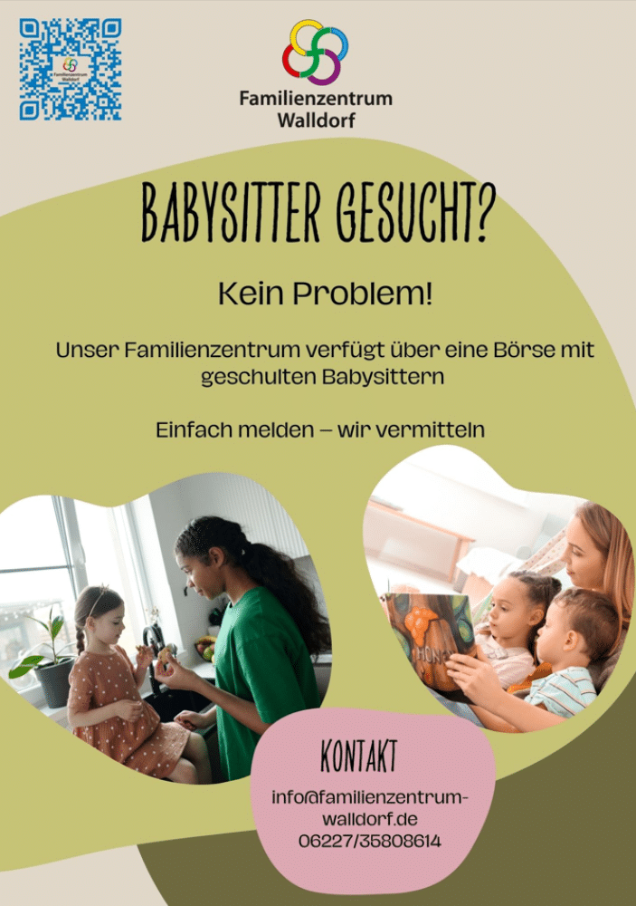 Flyer-Babaysitter-gesucht